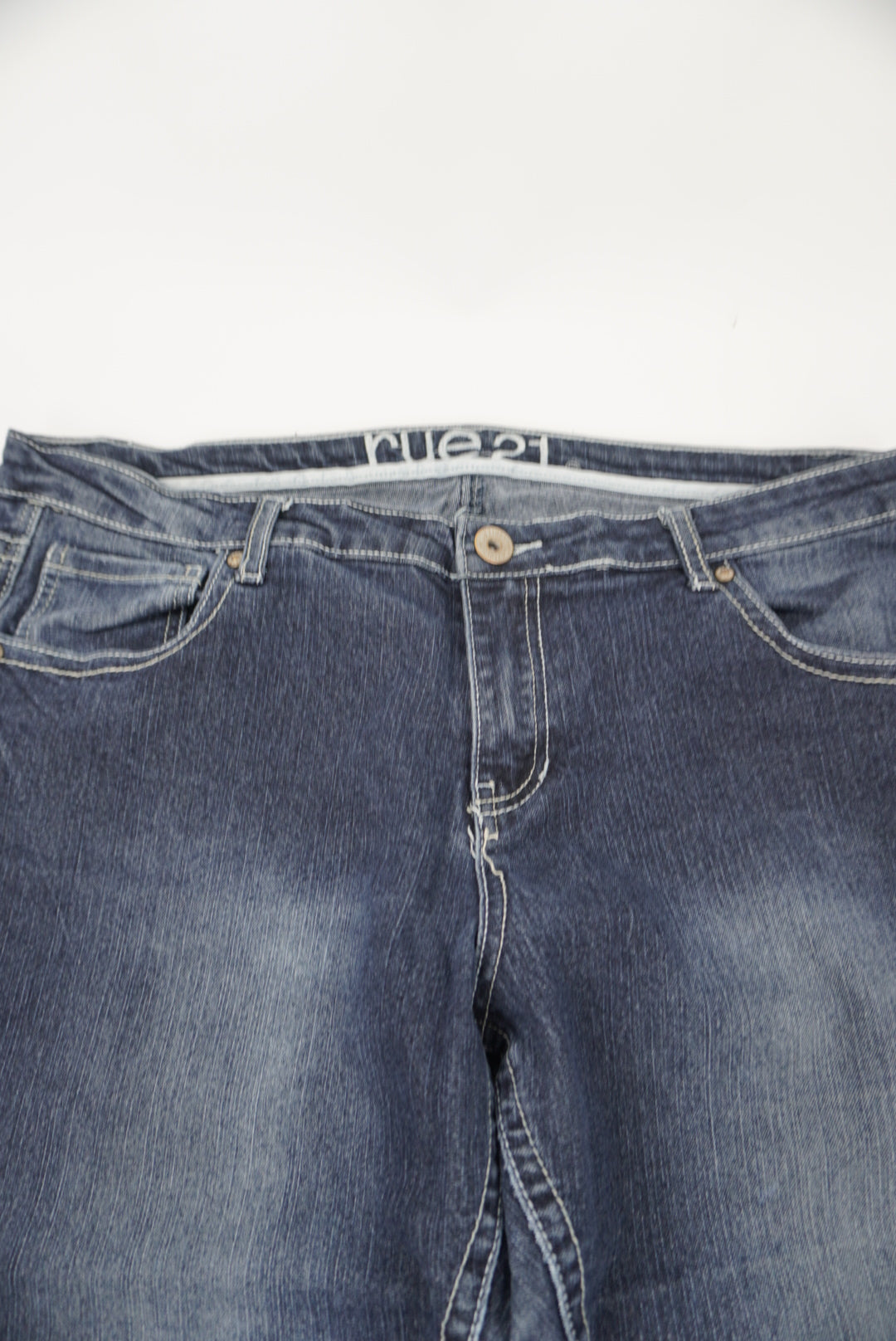 Rue21 denim pants midrise boot