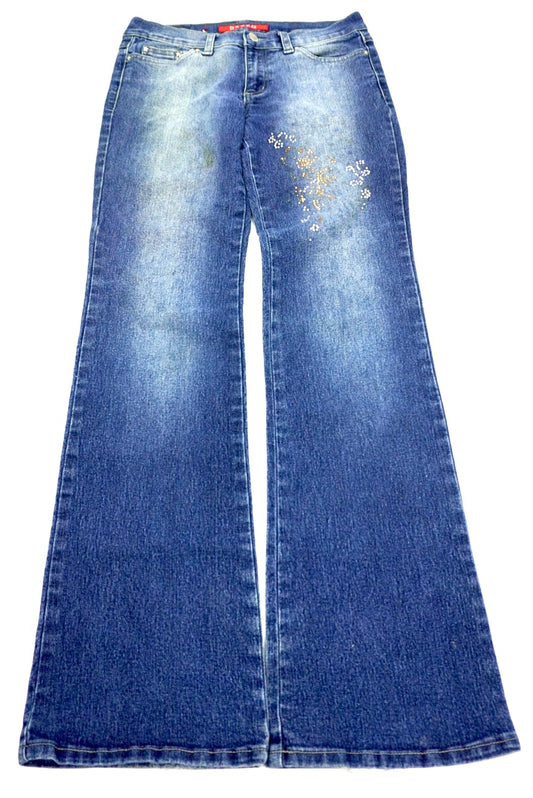 Pazzo Flared Jeans with gemstones