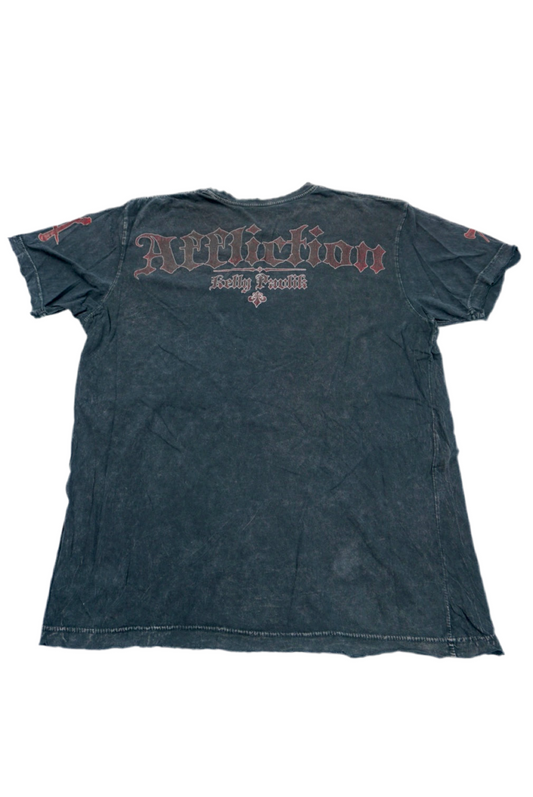 Affliction graphic baby Tee