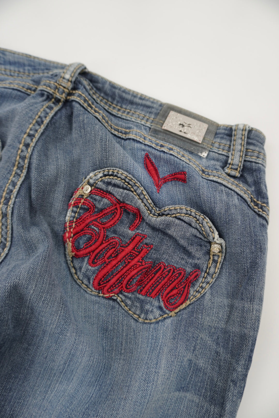 apple bottom straight pants
