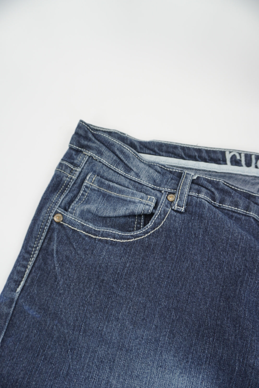 Rue21 denim pants midrise boot