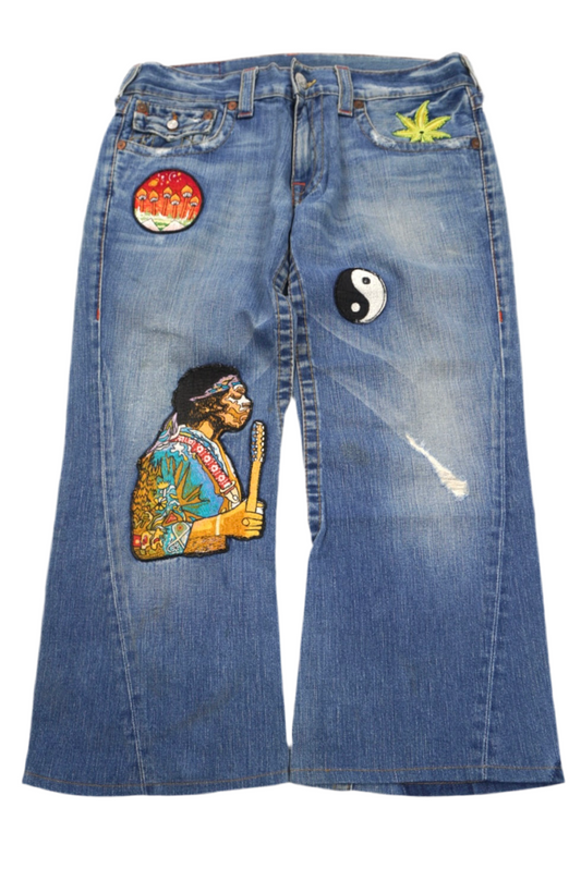 True Religion society Club flared Pants