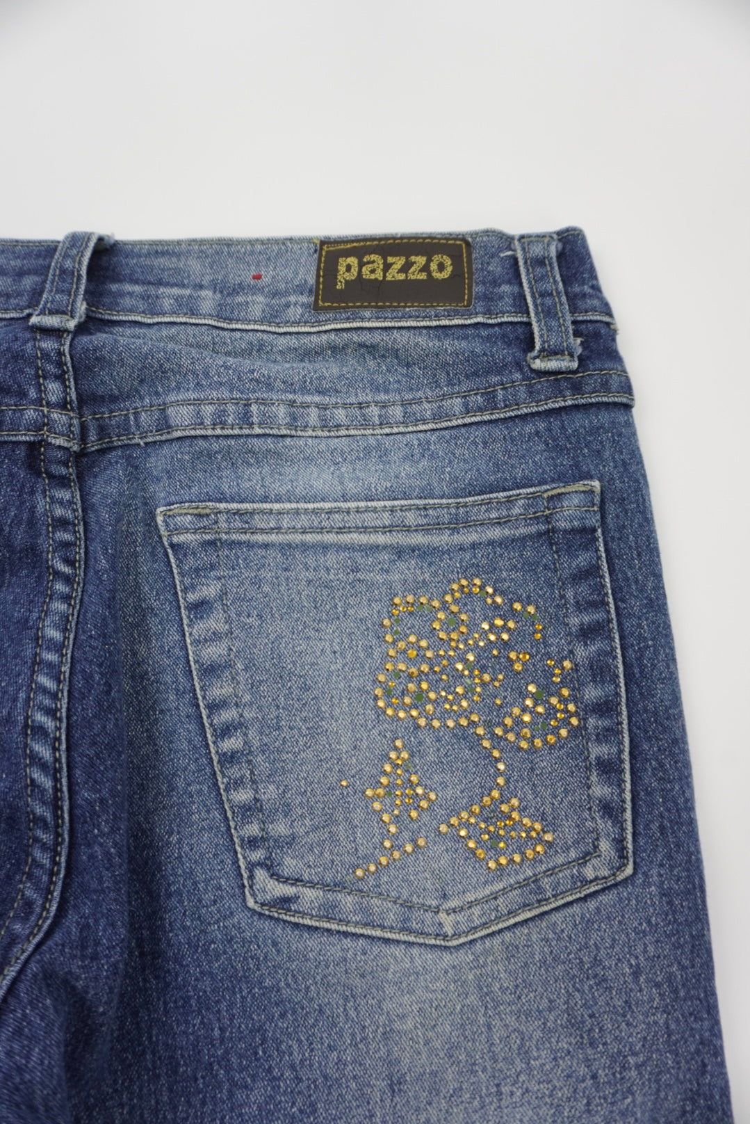 Pazzo Flared Jeans with gemstones