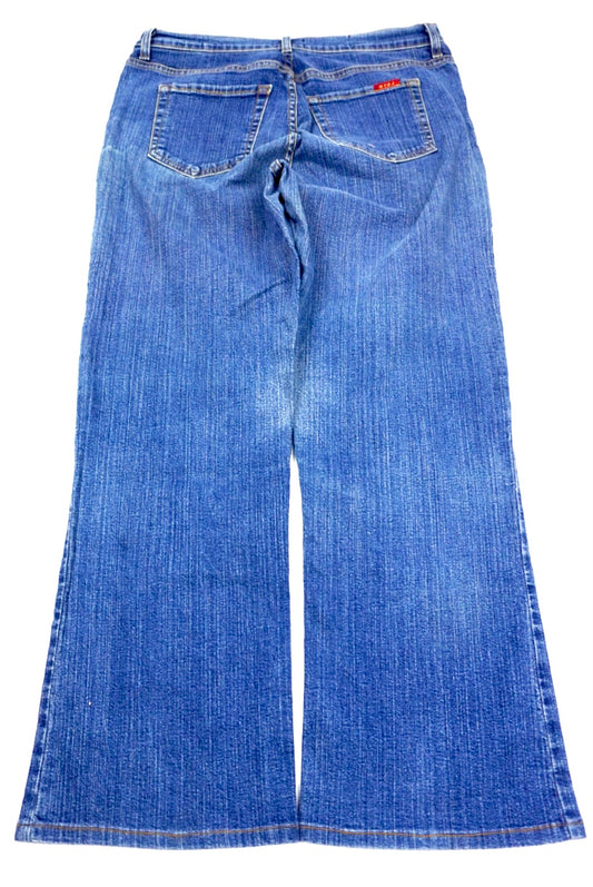 Tummy Tuck Jeans flared Pants