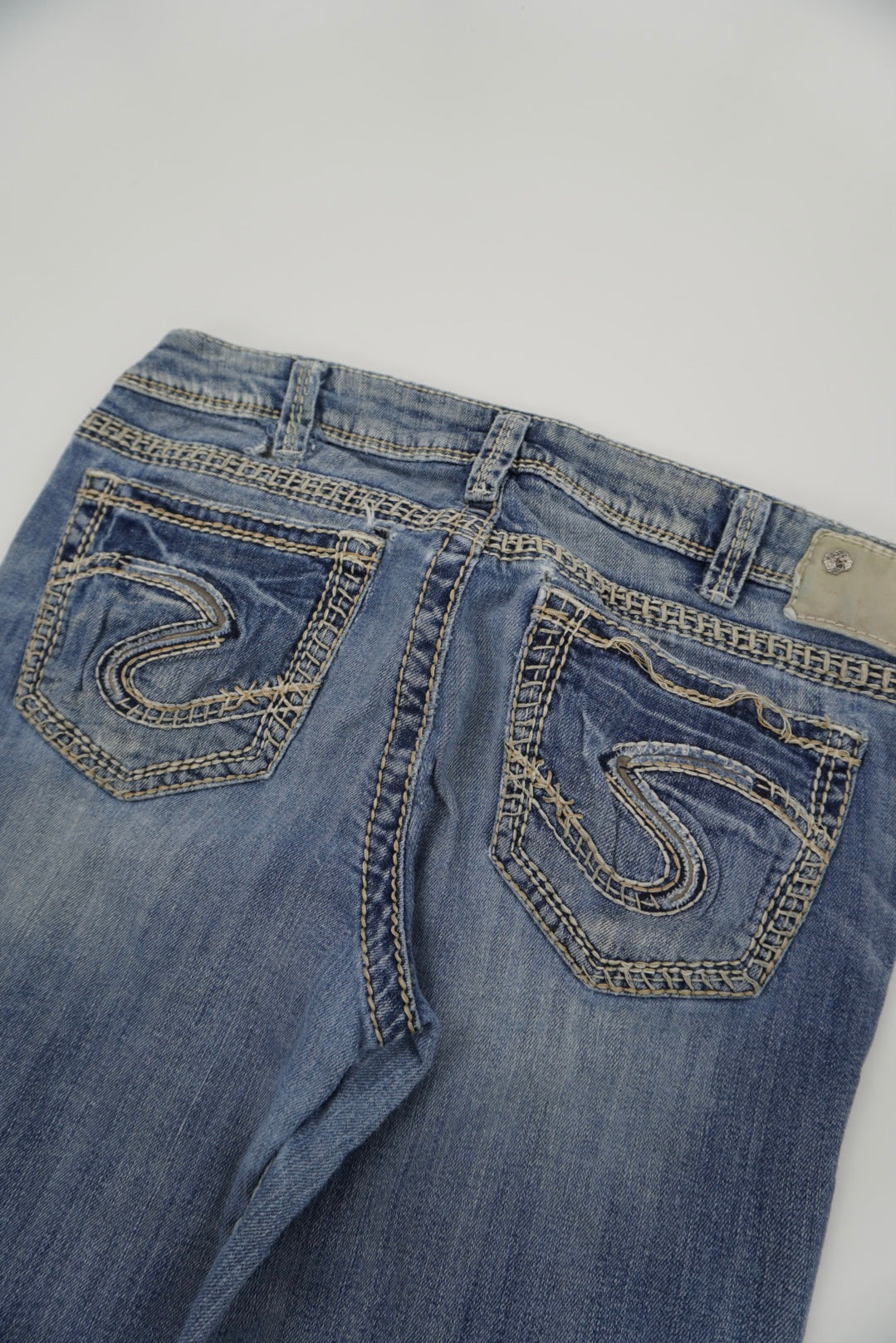 silver jeans flared pants