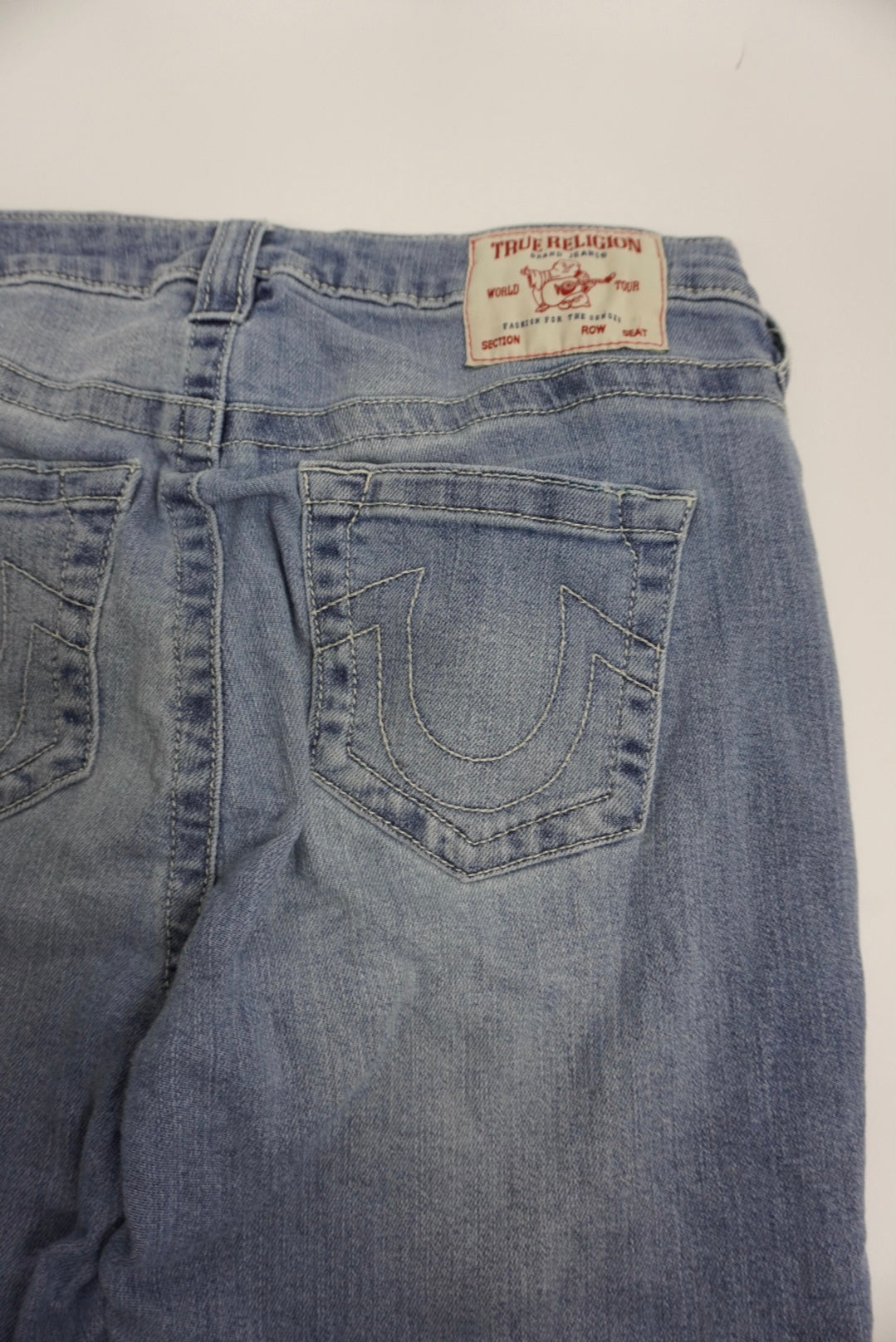 True Religion Jennie Curvy mid rise super skinny Pants