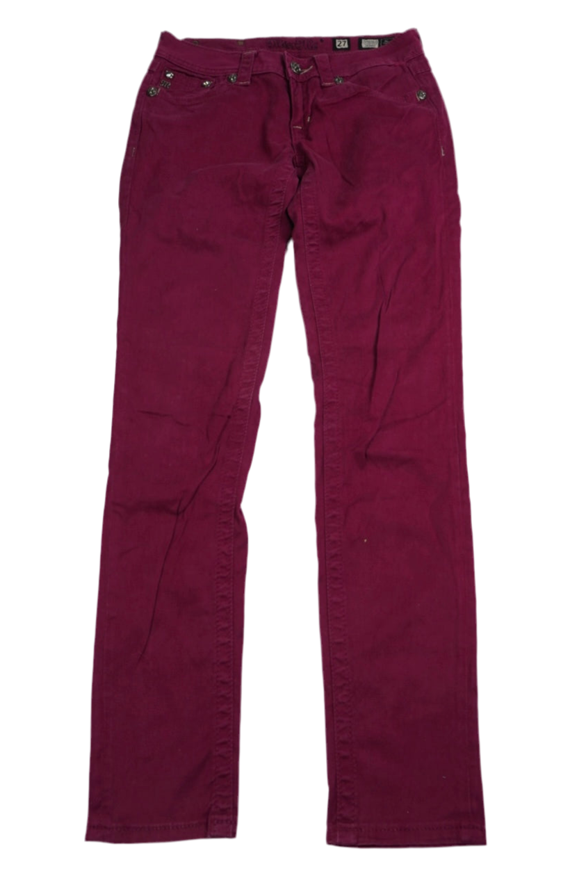 Miss Me red skinny pants