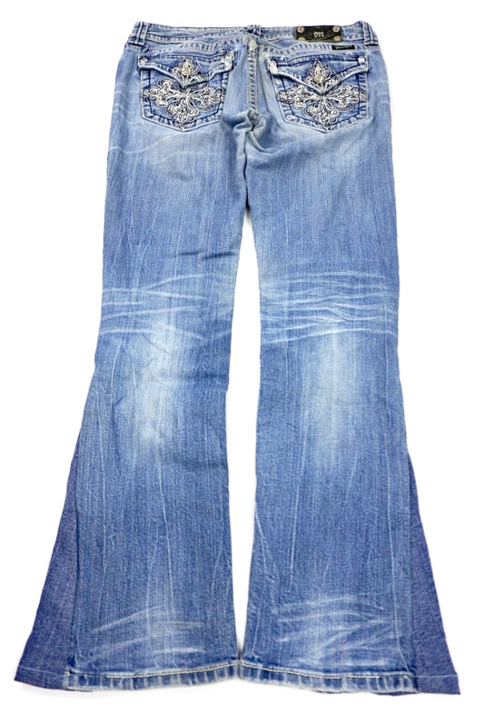 Miss Me reworked flared Pants