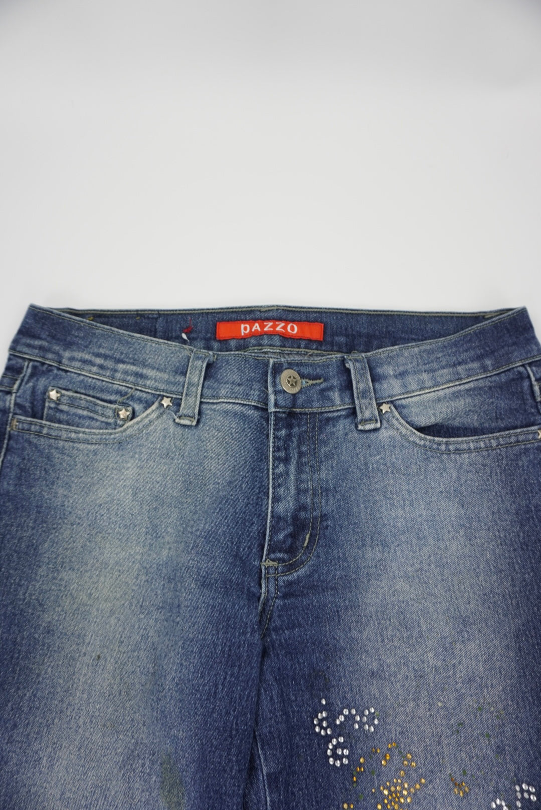Pazzo Flared Jeans with gemstones