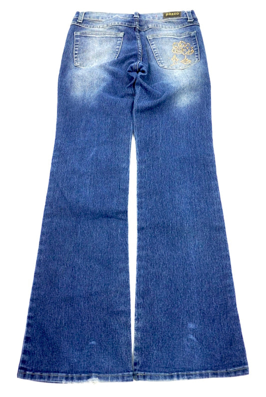 Pazzo Flared Jeans with gemstones