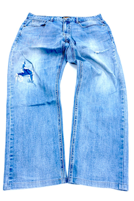 Evisu narrow comfort pants