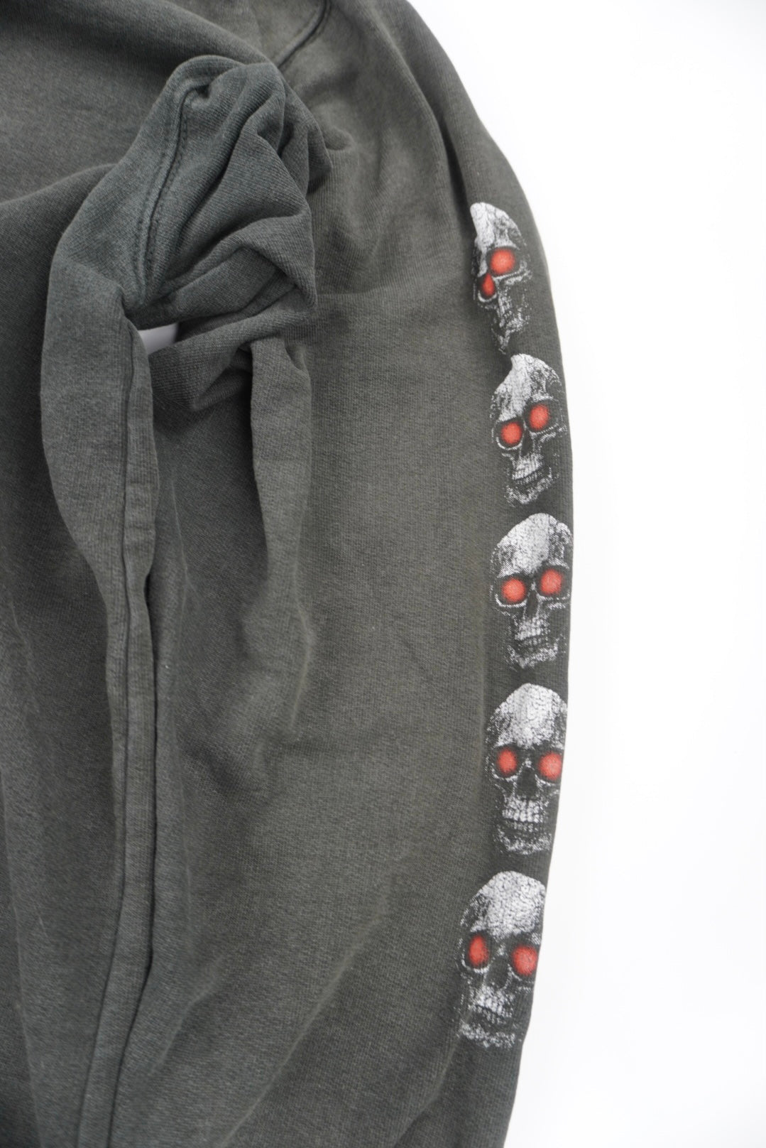 wild graphic zip hoodie
