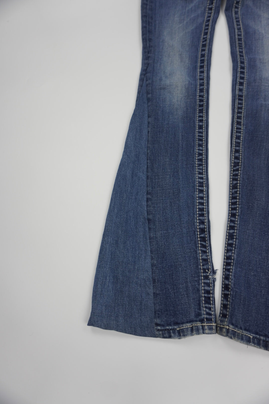 Miss Me reworked flared pants
