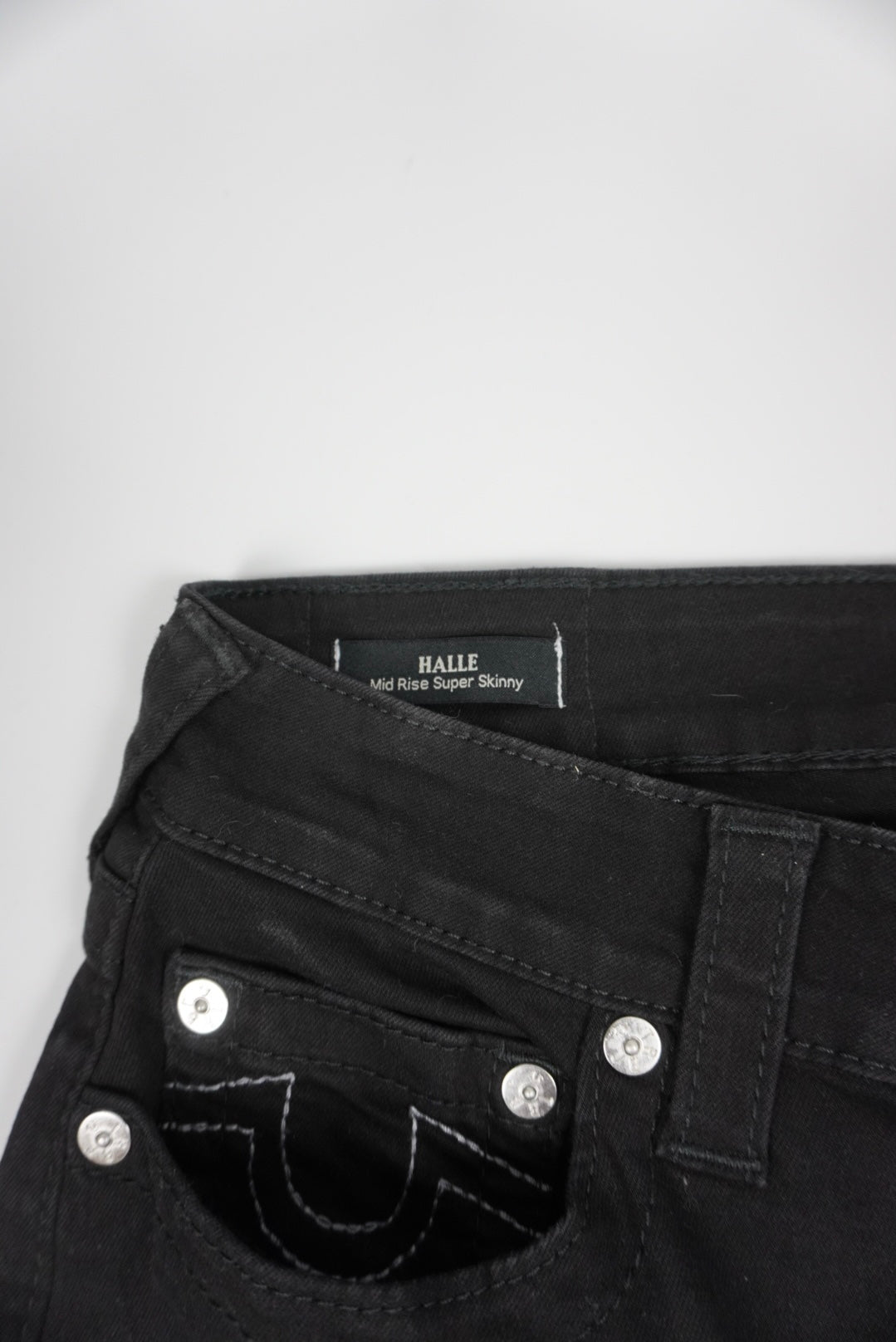 True Religion Halle mid rise super Skinny Pants