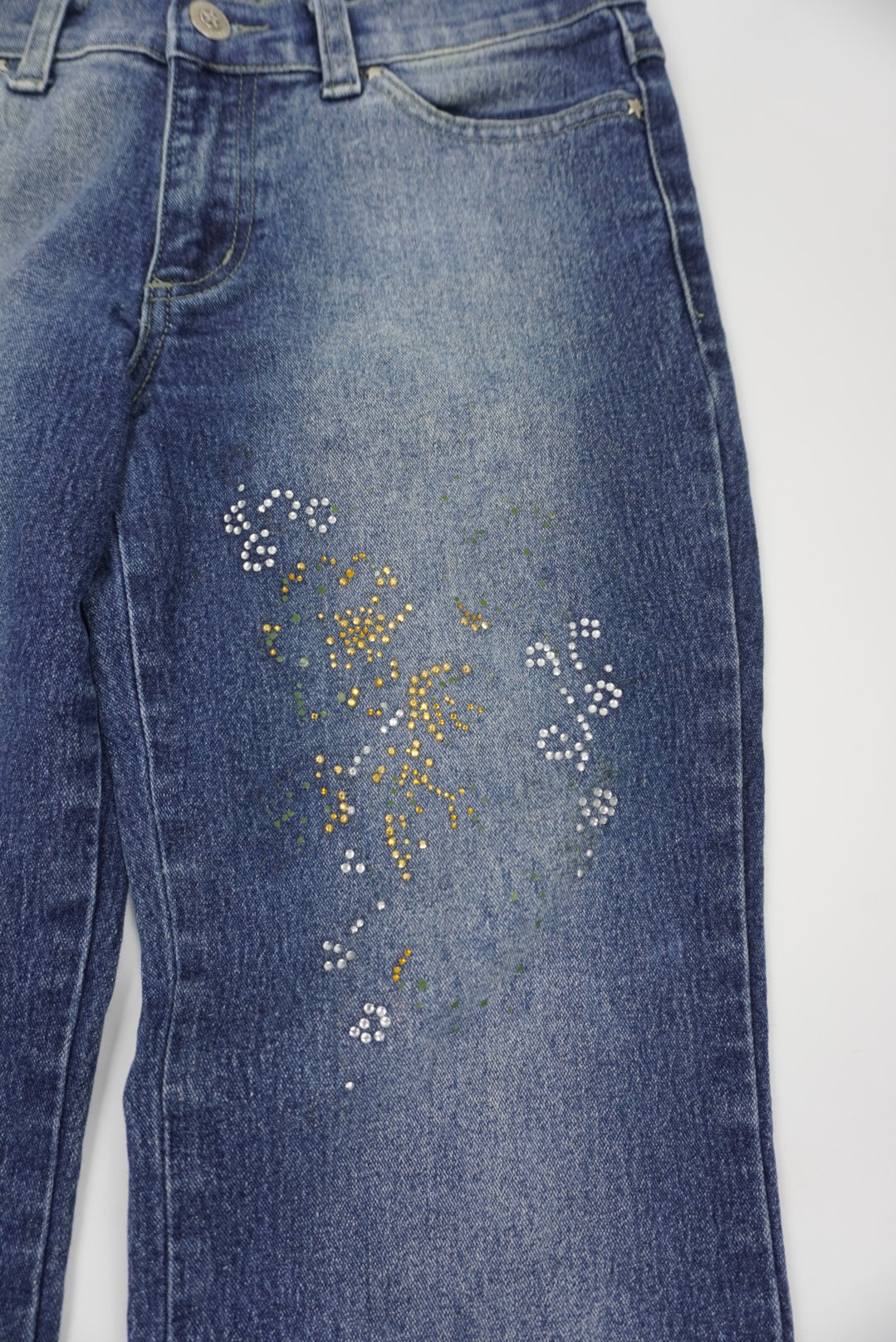 Pazzo Flared Jeans with gemstones