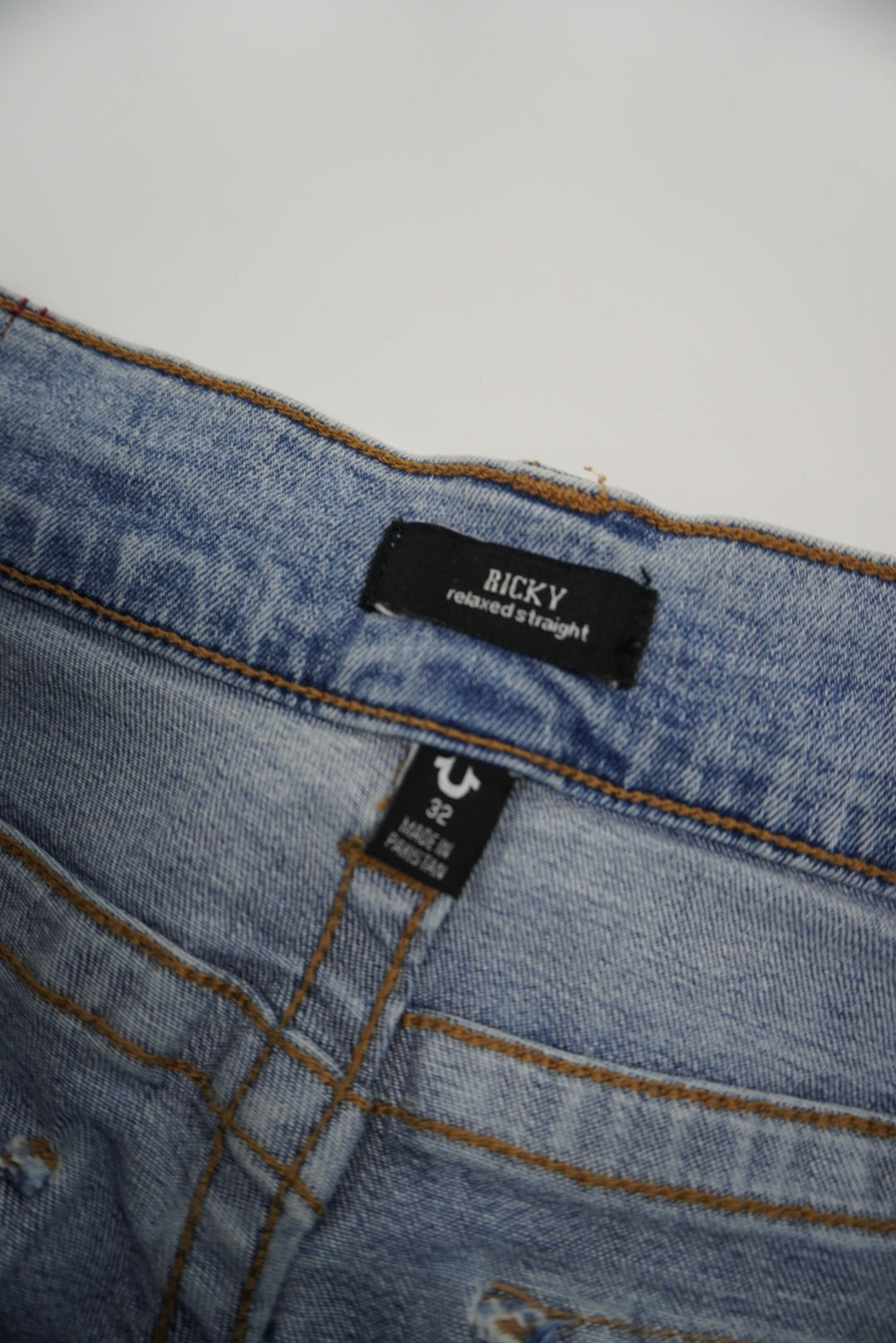 True Religion relaxed straight Ricky pants
