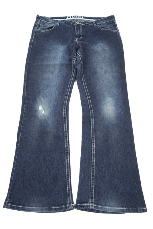 Rue21 denim pants midrise boot