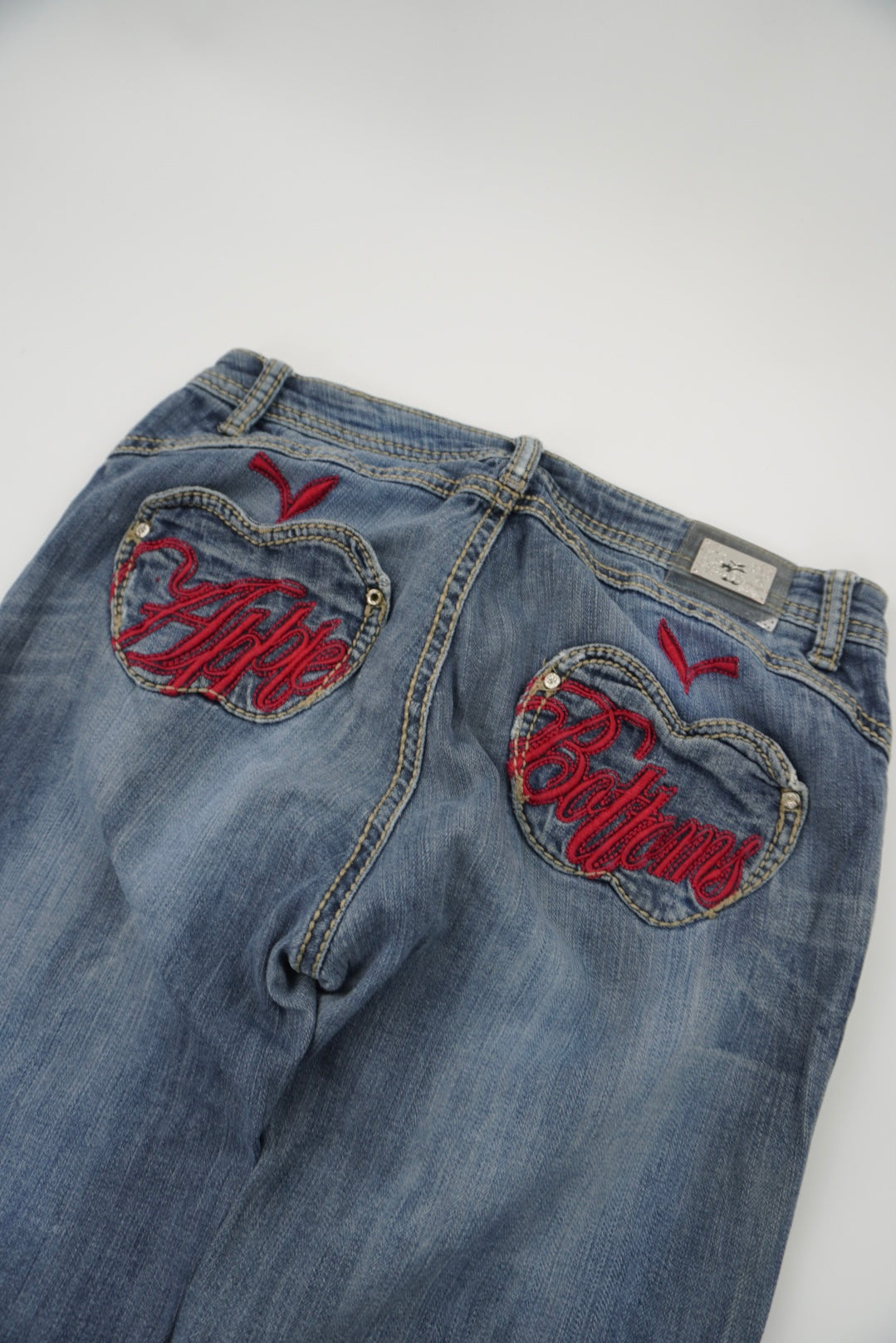 apple bottom straight pants