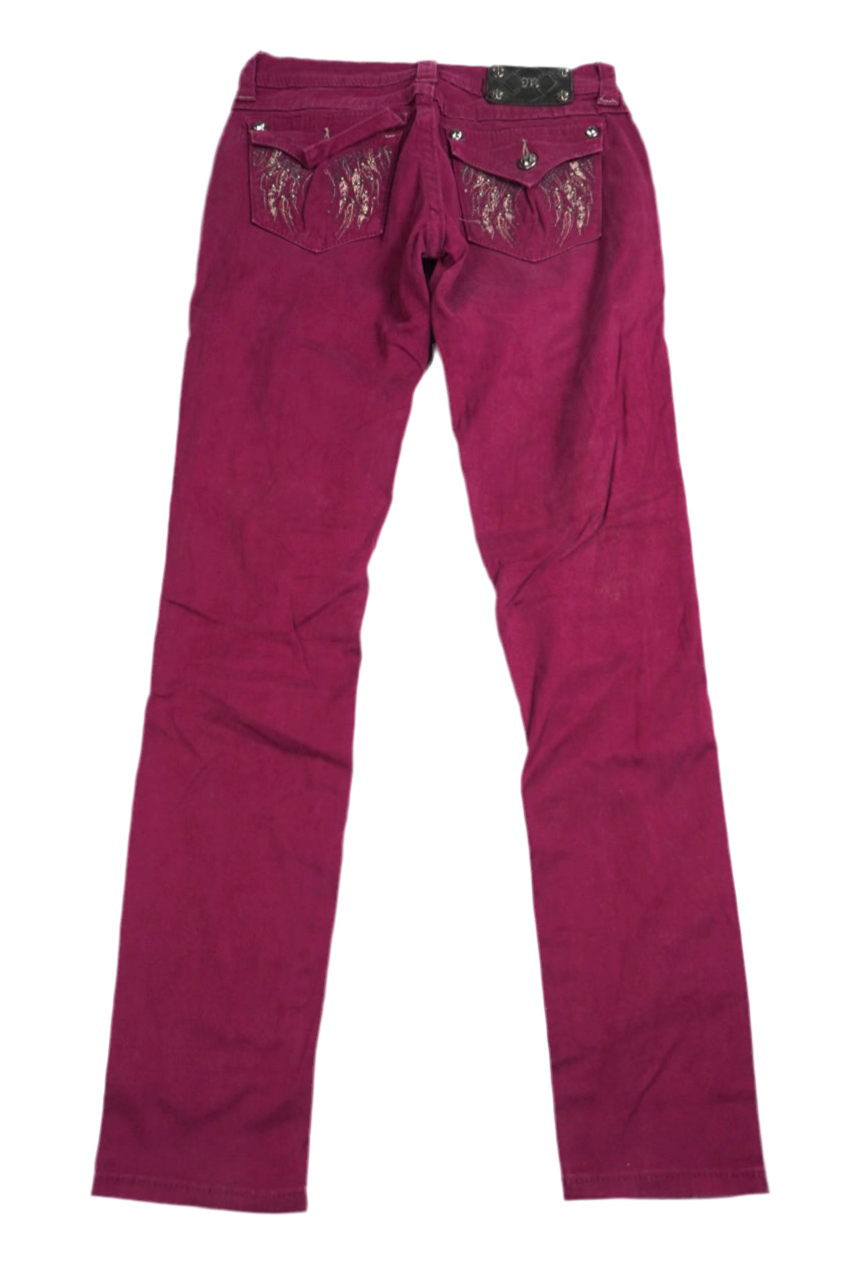 Miss Me red skinny pants