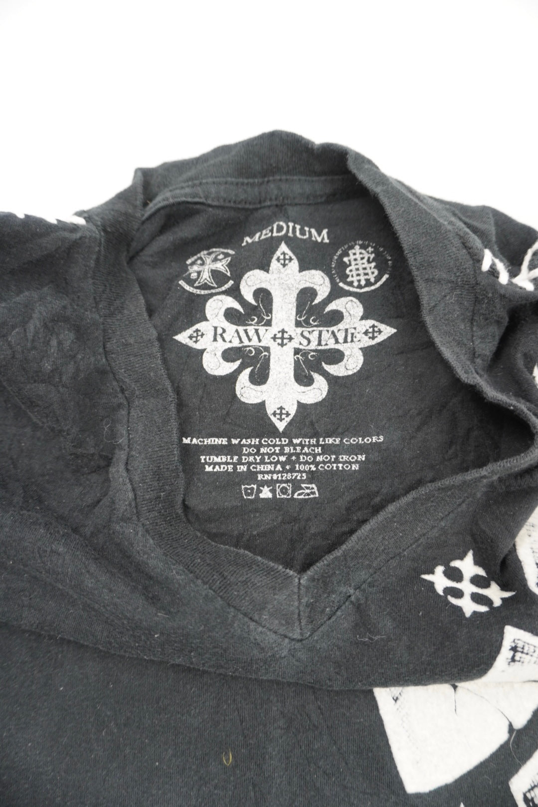 Raw State graphic tee