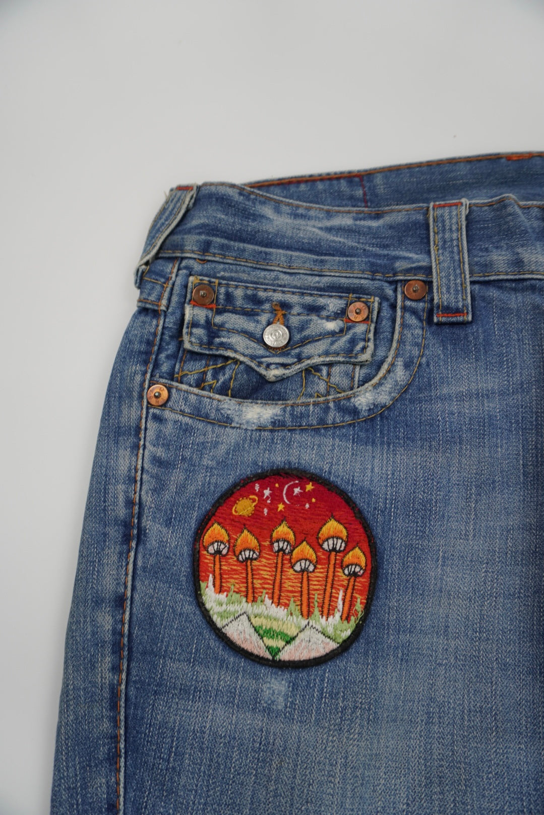 True Religion society Club flared Pants