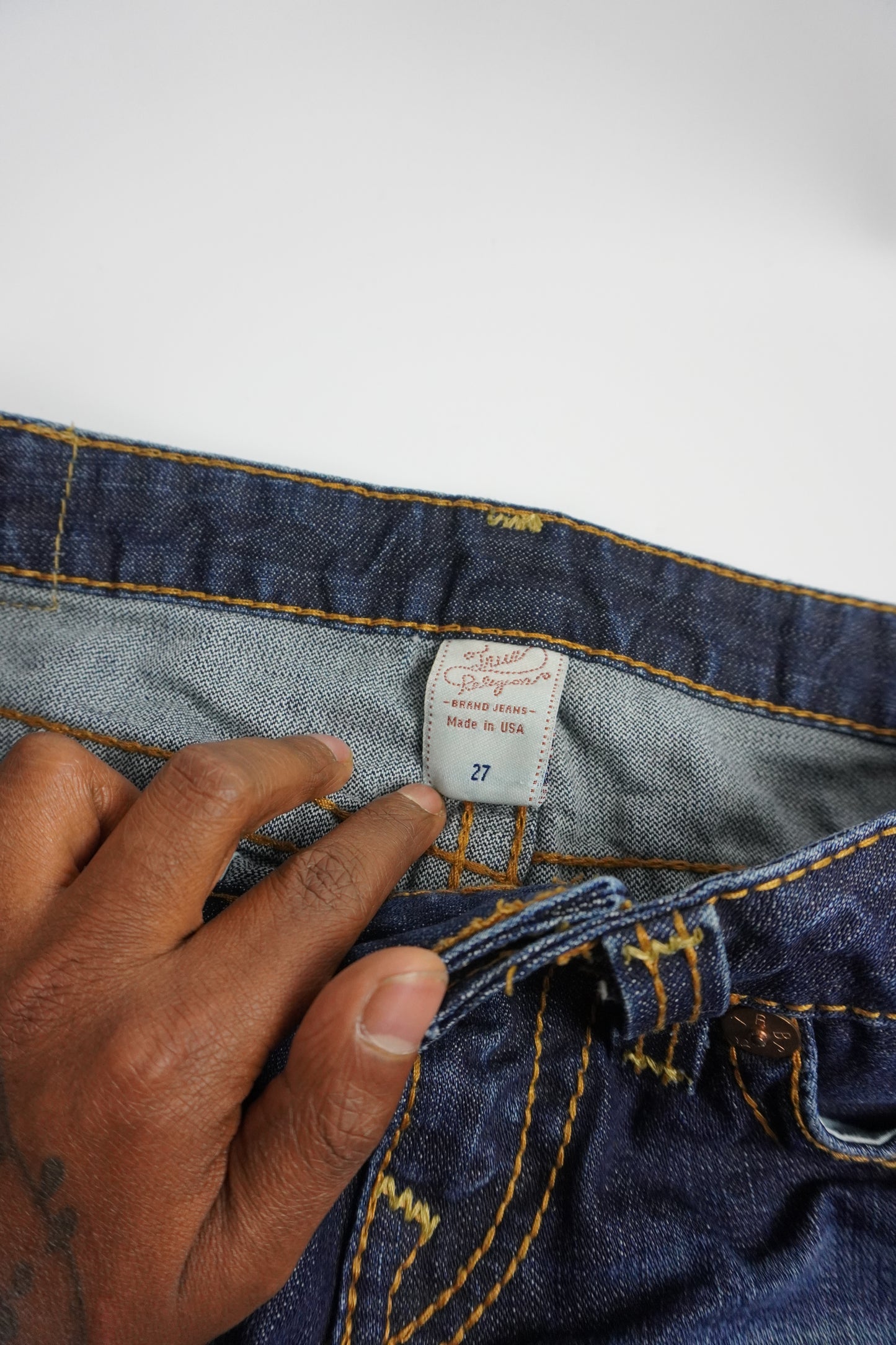 True Religion Brand straight Jeans