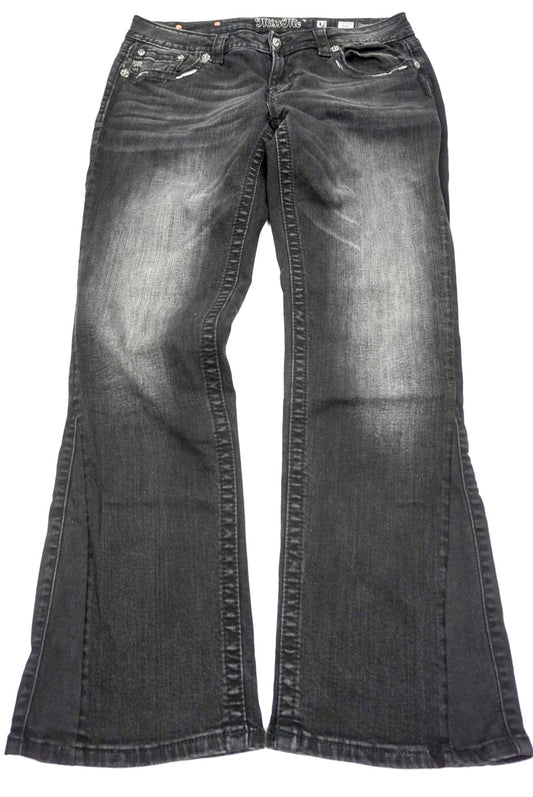 Miss Me reworked flared pants