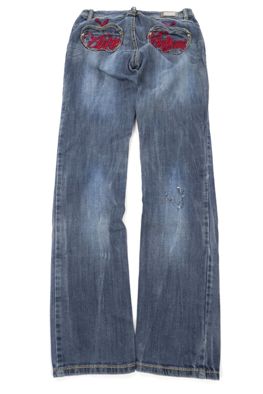 apple bottom straight pants