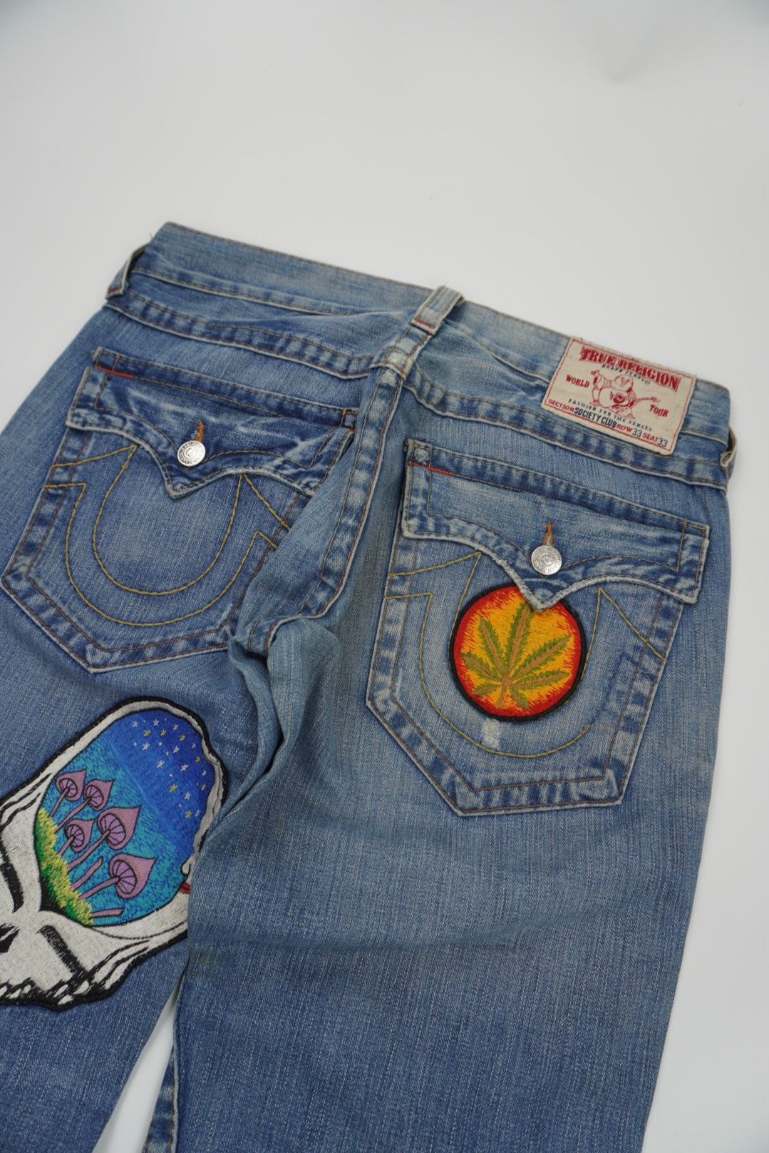 True Religion society Club flared Pants