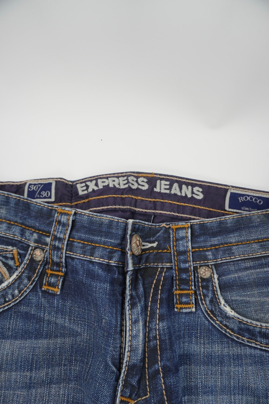 Express Jeans rocco slimboot Pants