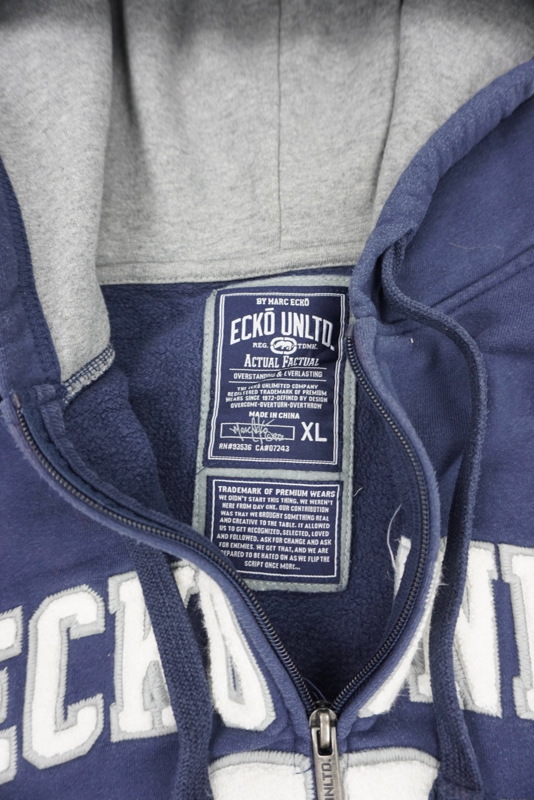 Ecko oversize zip Hoodie