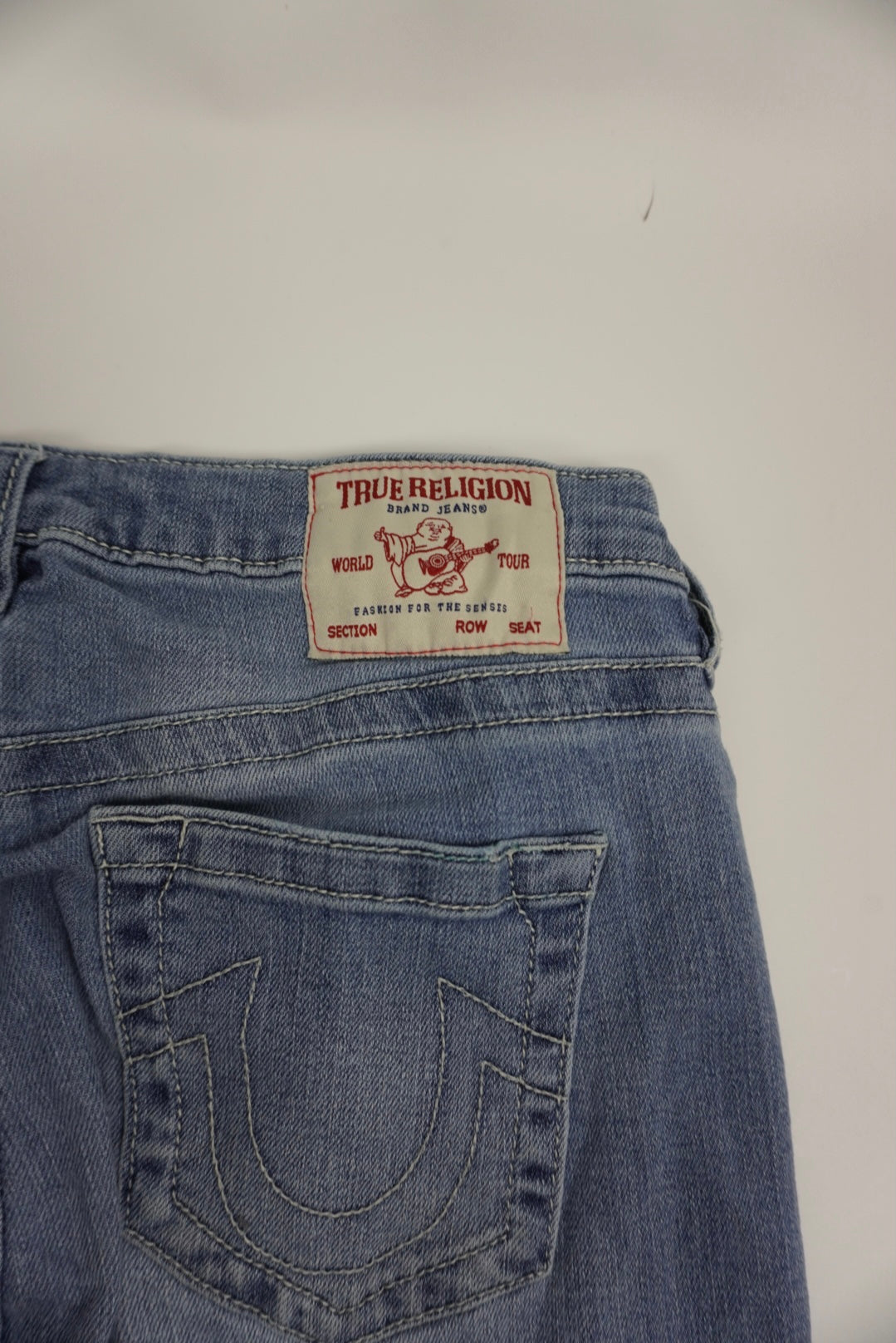 True Religion Jennie Curvy mid rise super skinny Pants