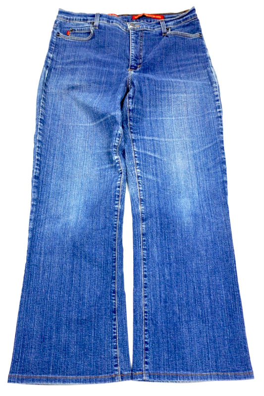 Tummy Tuck Jeans flared Pants