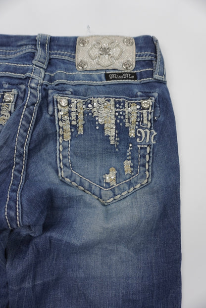 Miss Me reworked flared Pants 0621