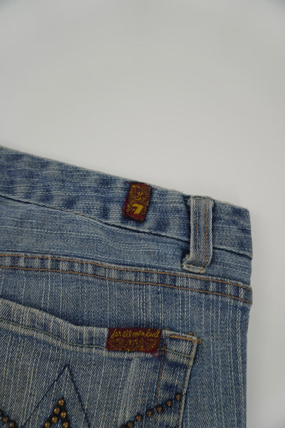 7 for all mankind flared pants