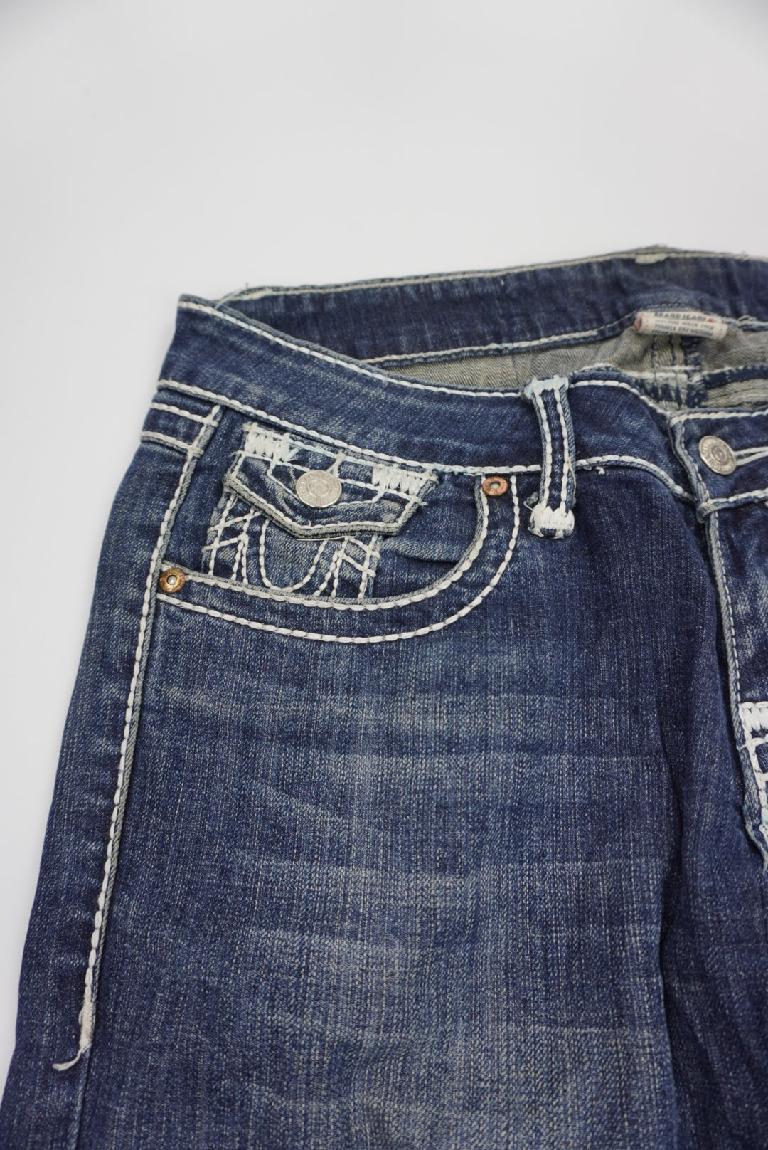 True Religion reworked flared pants