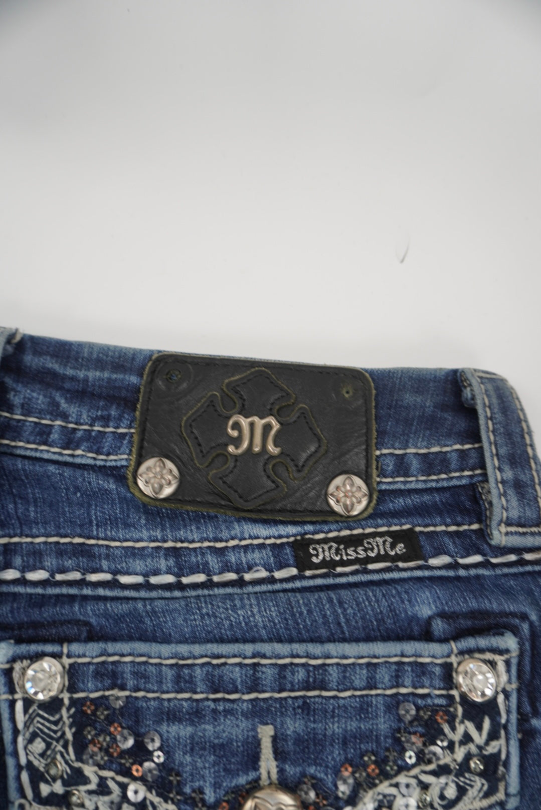 Miss Me signature rise skinny