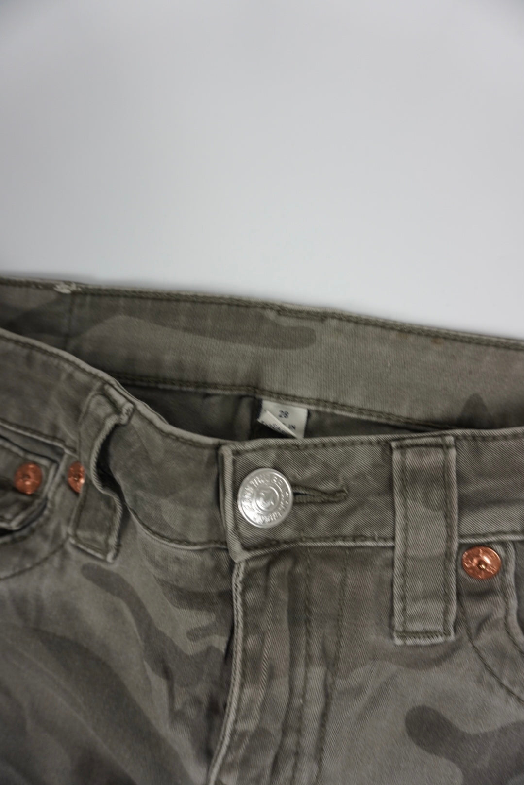True Religion Cargo Legging Pants