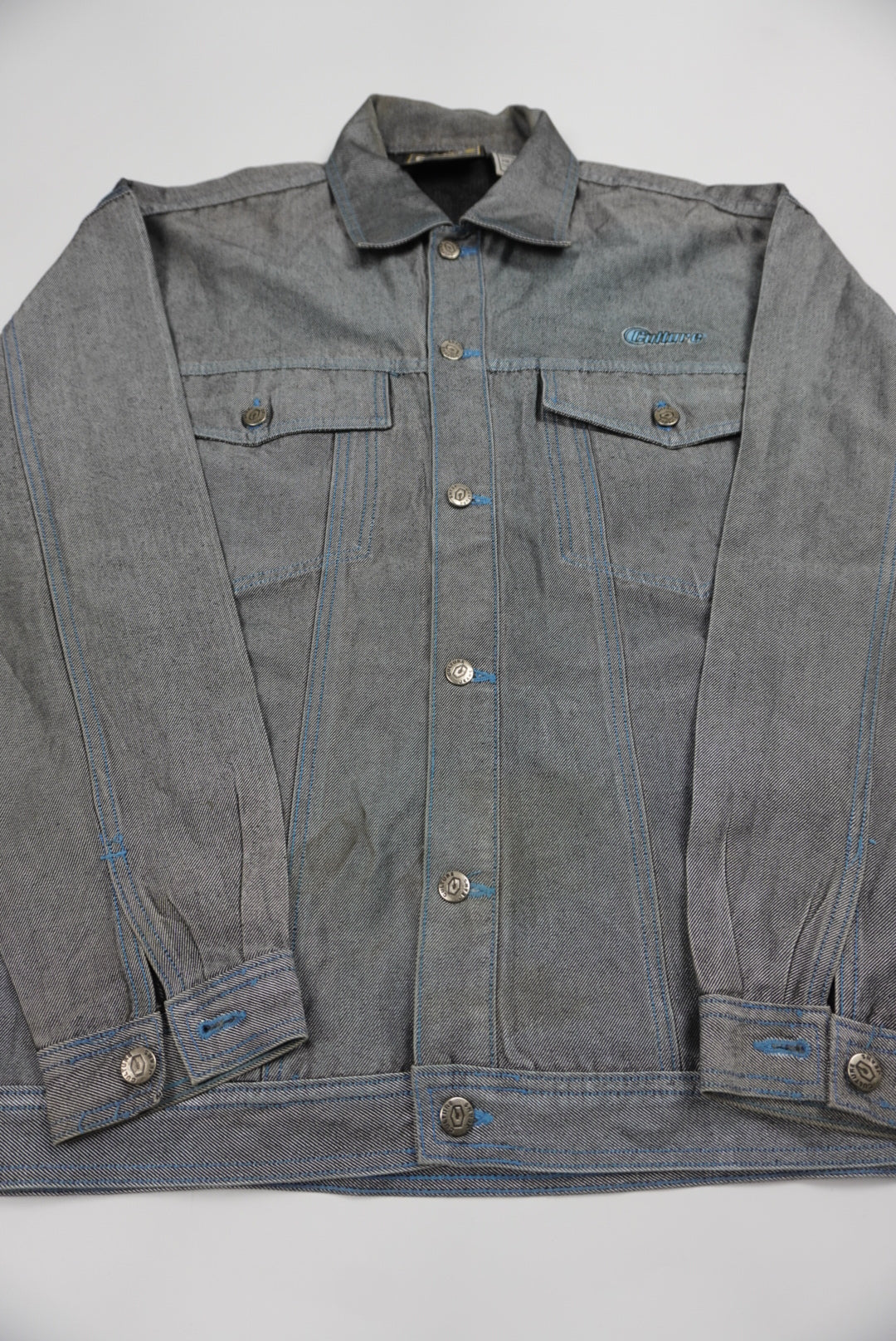 Culture Shiny Denim Jacket