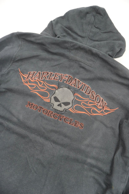 harley davidson zip hoodie