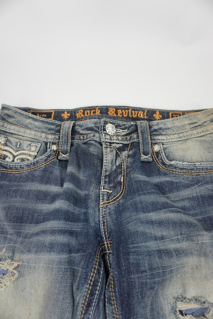 Rock Revival reworked flared Pants