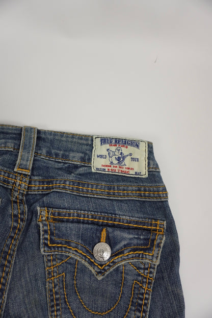 True Religion High rise straight Pants
