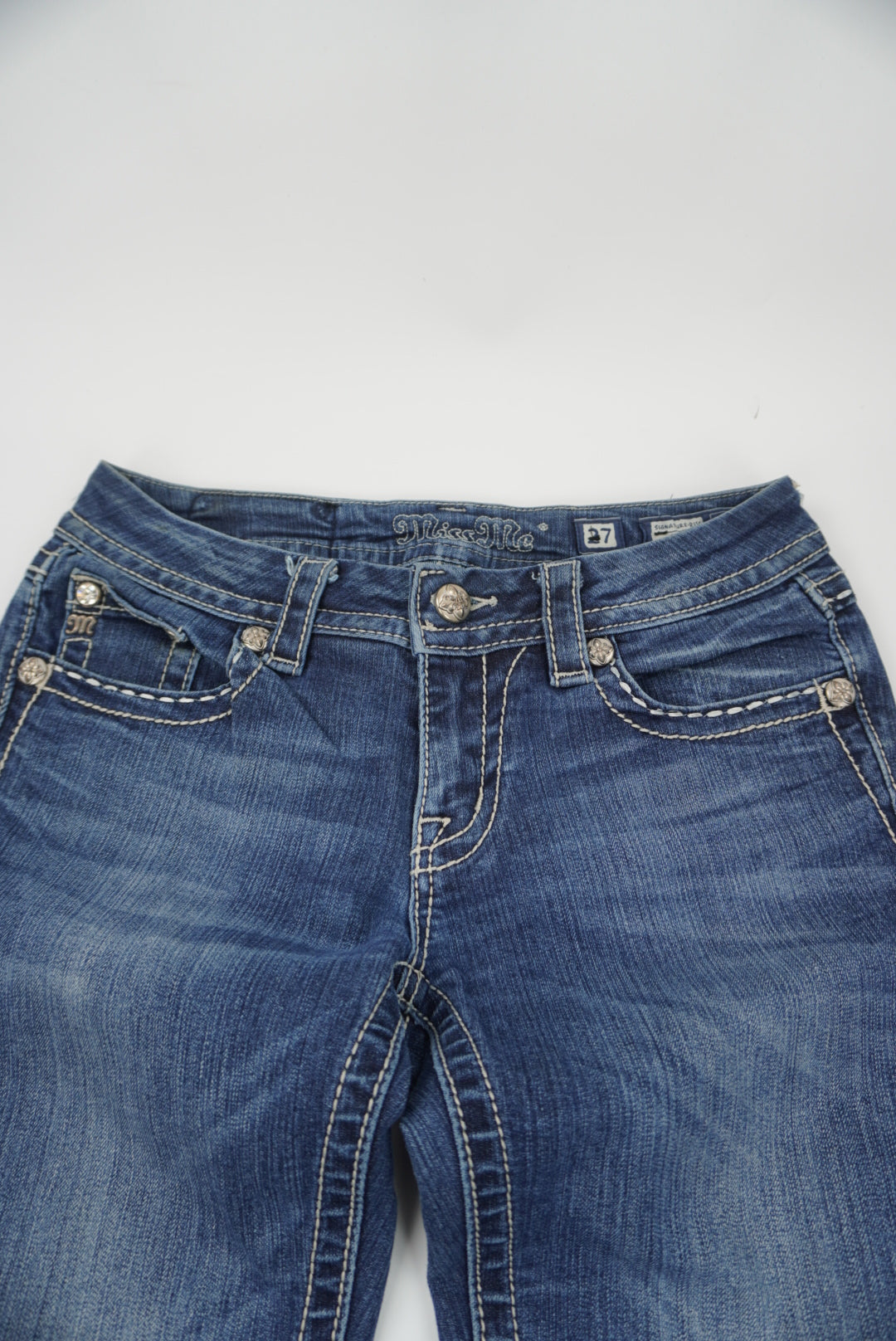 Miss Me signature rise skinny