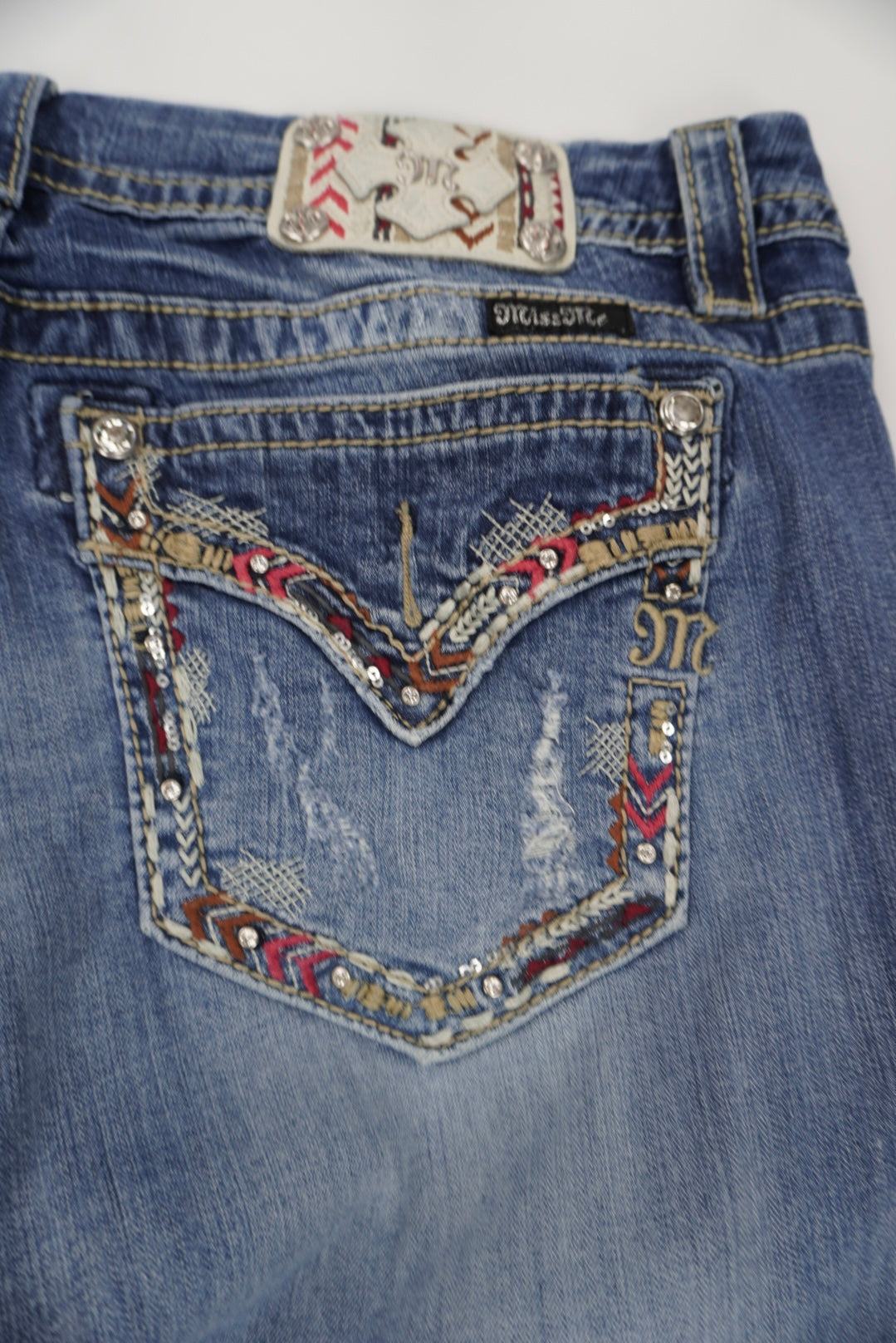 Miss Me mid-rise easy Boot pants