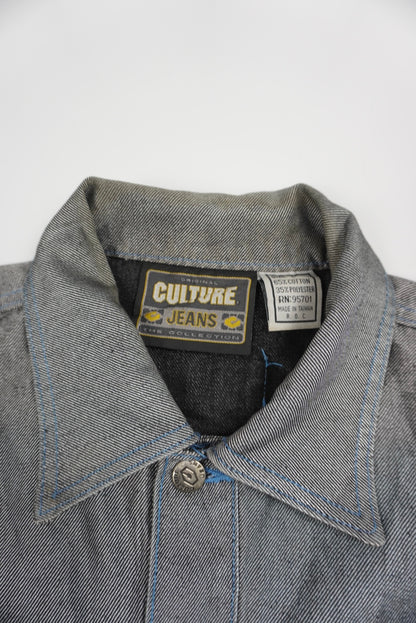 Culture Shiny Denim Jacket