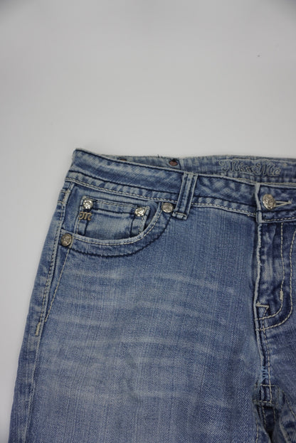 Miss Me reworked flared Pants