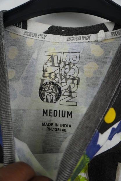 born fly graphic shirt