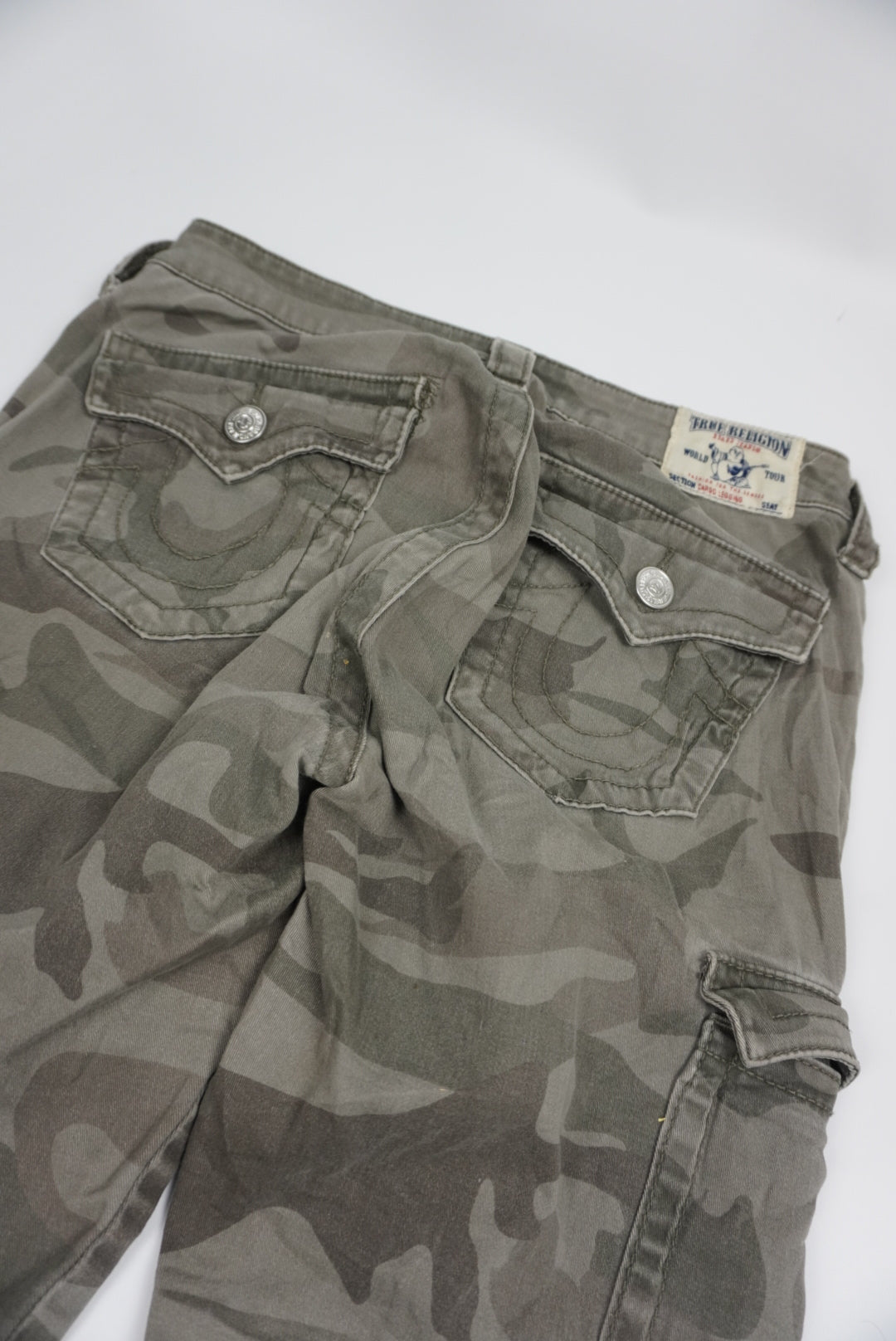 True Religion Cargo Legging Pants