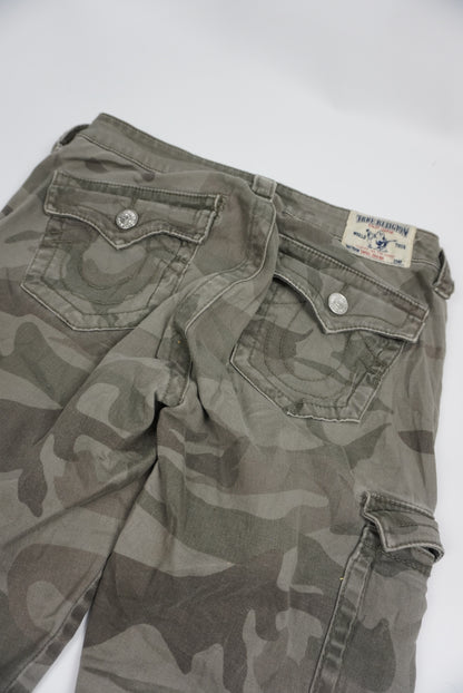 True Religion Cargo Legging Pants