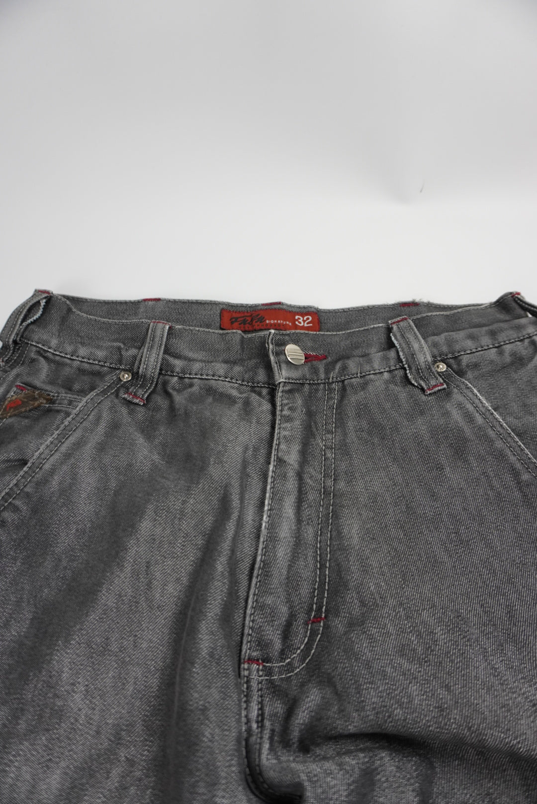 Fubu shiny hip hop baggy pants